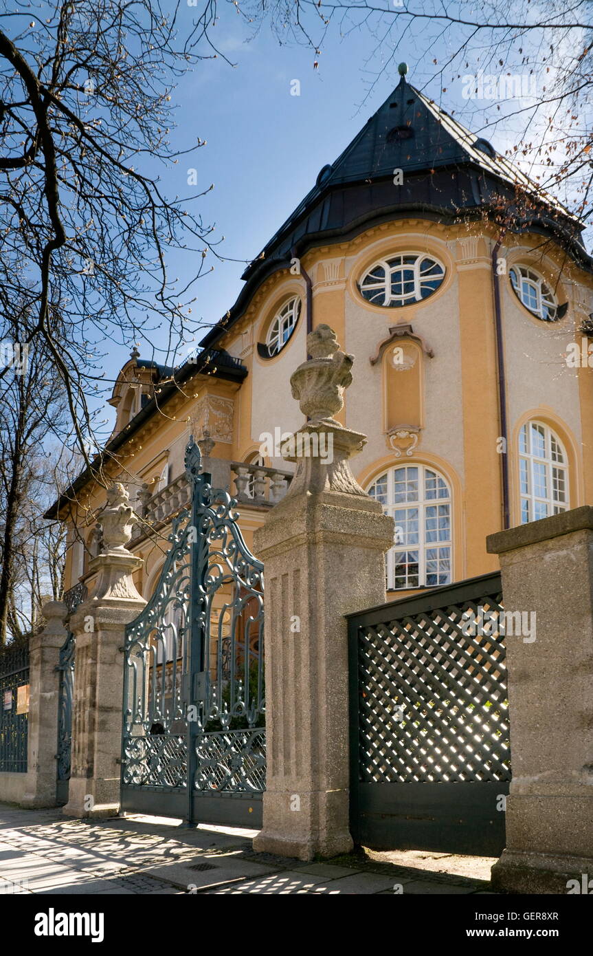 Geographie / Reisen, Deutschland, Bayern, München, Villa, Neuhausen, Stockfoto