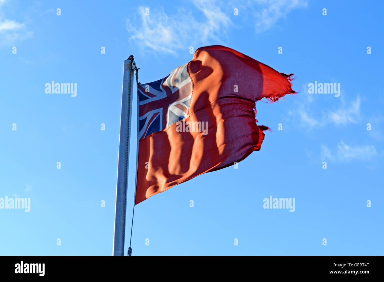 Red Ensign Stockfoto