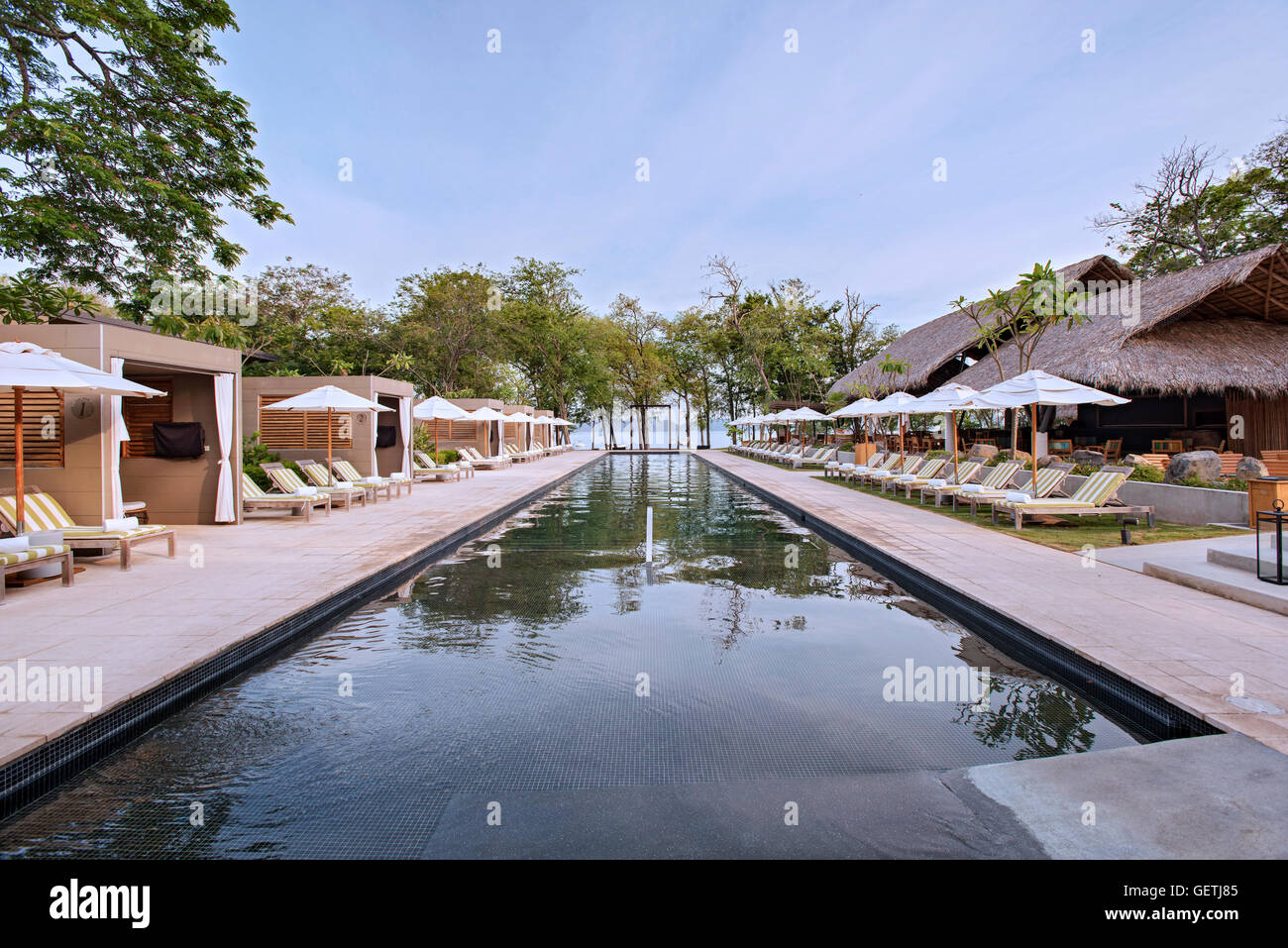 El Mangroove, Costa Rica Stockfoto