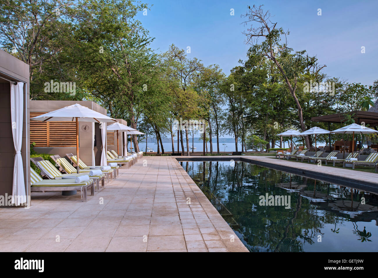 El Mangroove, Costa Rica Stockfoto