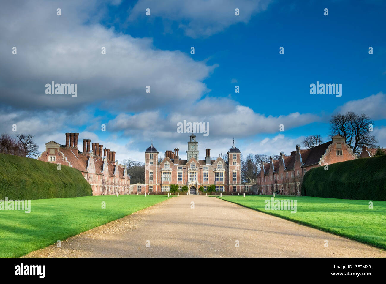 Blickling Hall in Norfolk. Stockfoto