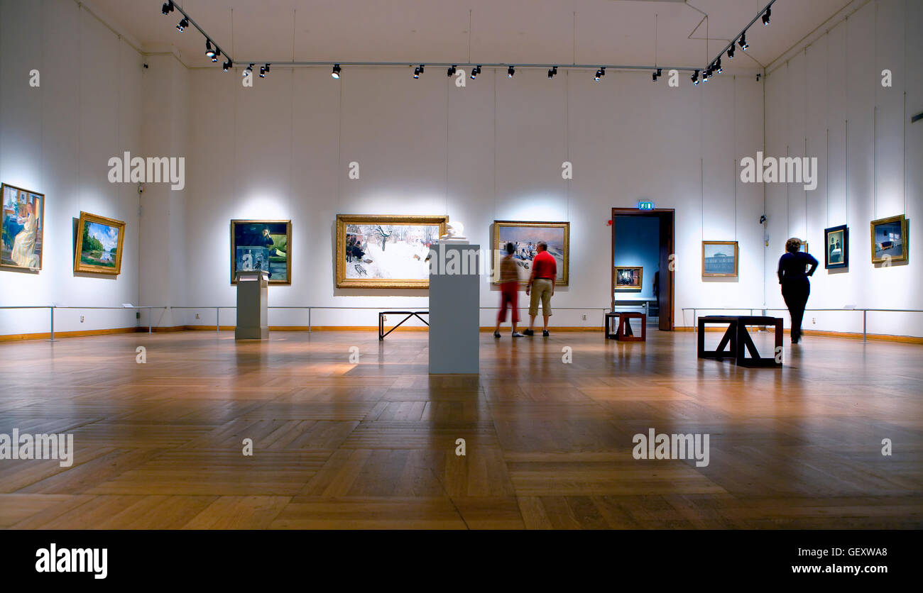 Nationales Museum von Schweden in Stockholm Stockfoto
