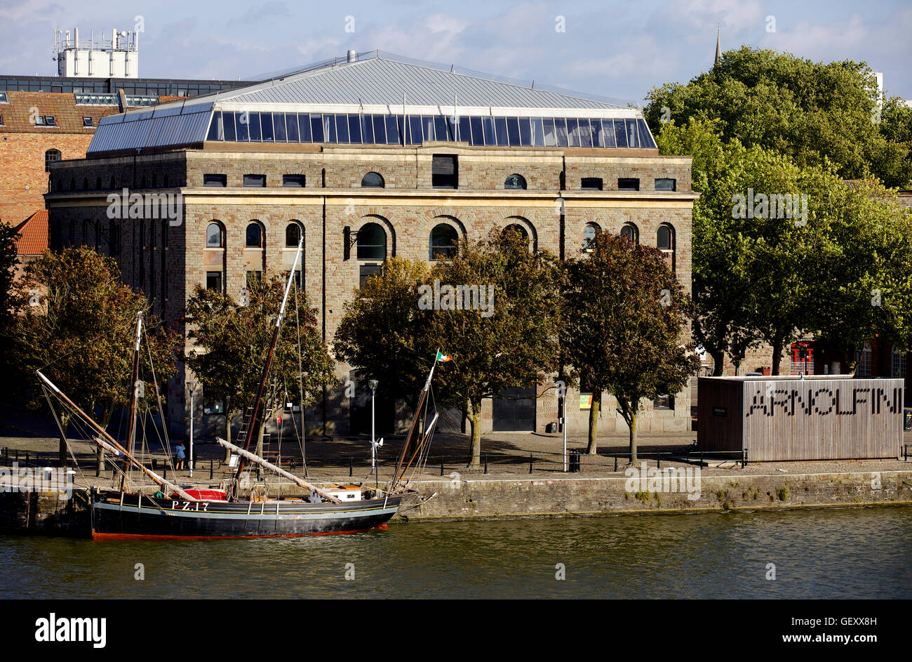 Arnolfini Centre for Contemporary Arts in Harbourside Bristols. Stockfoto