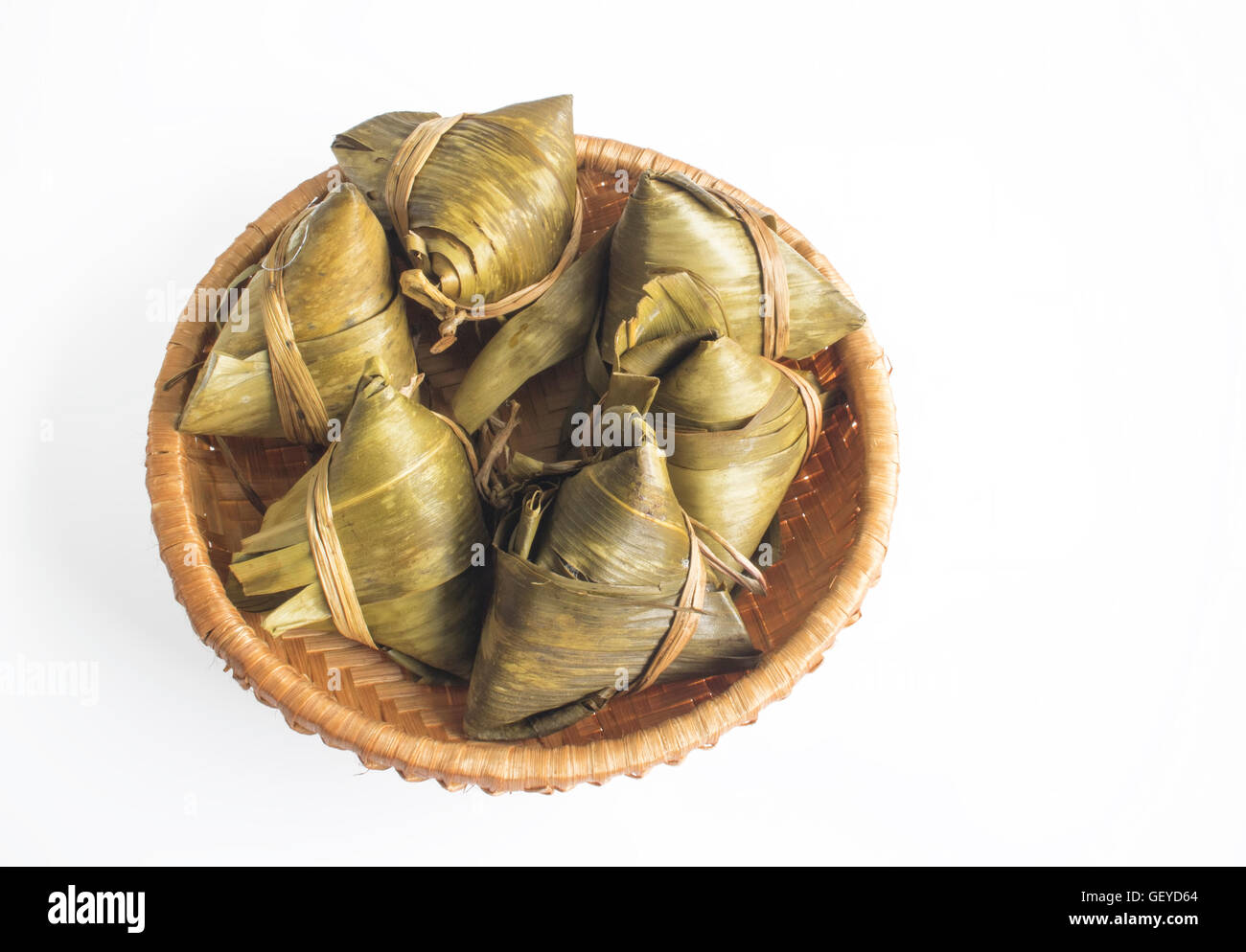 Banh Gio, Banh Tro, vietnamfood Stockfoto