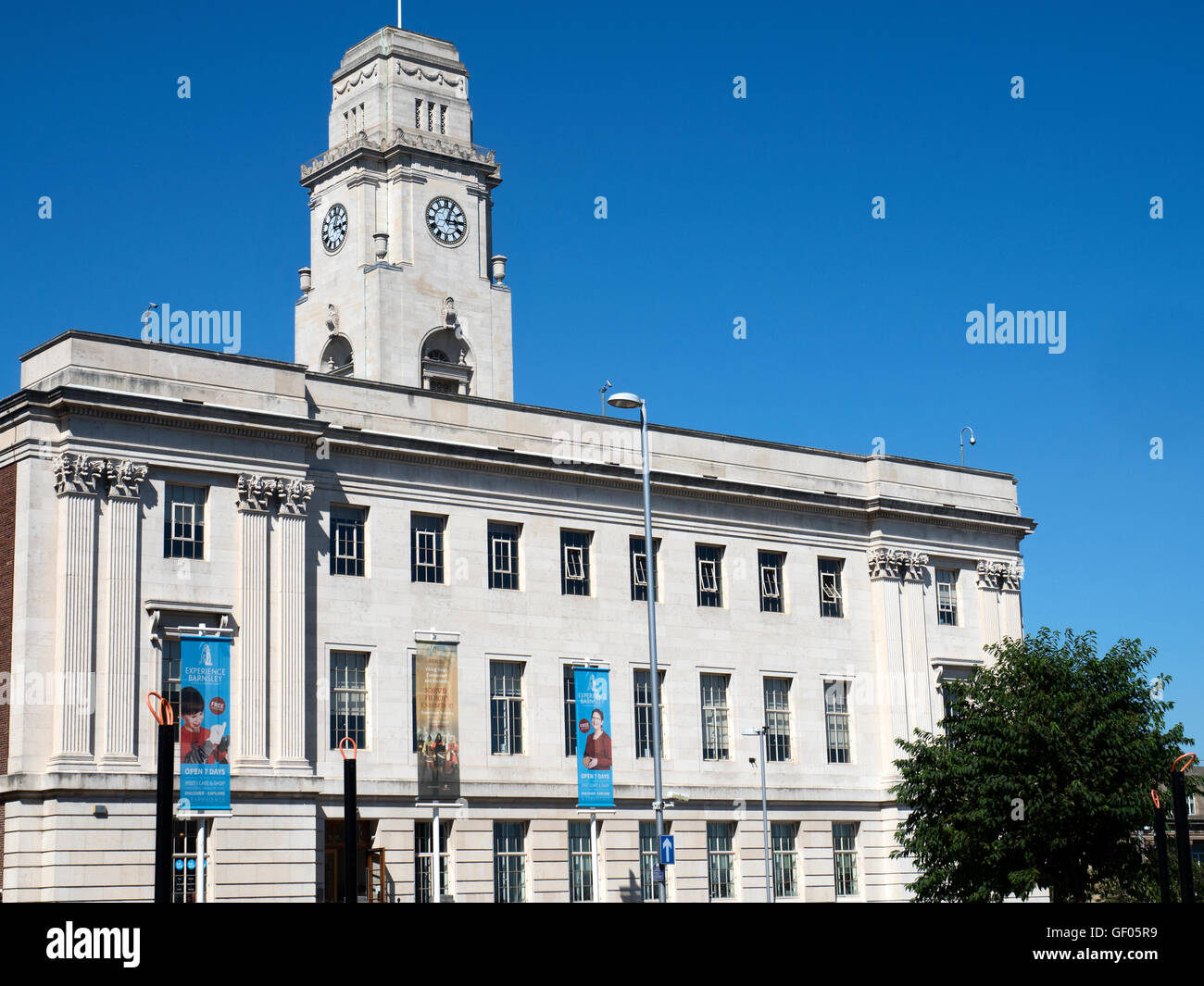 Barnsley Erlebnismuseums am Rathaus Barnsley South Yorkshire England Stockfoto