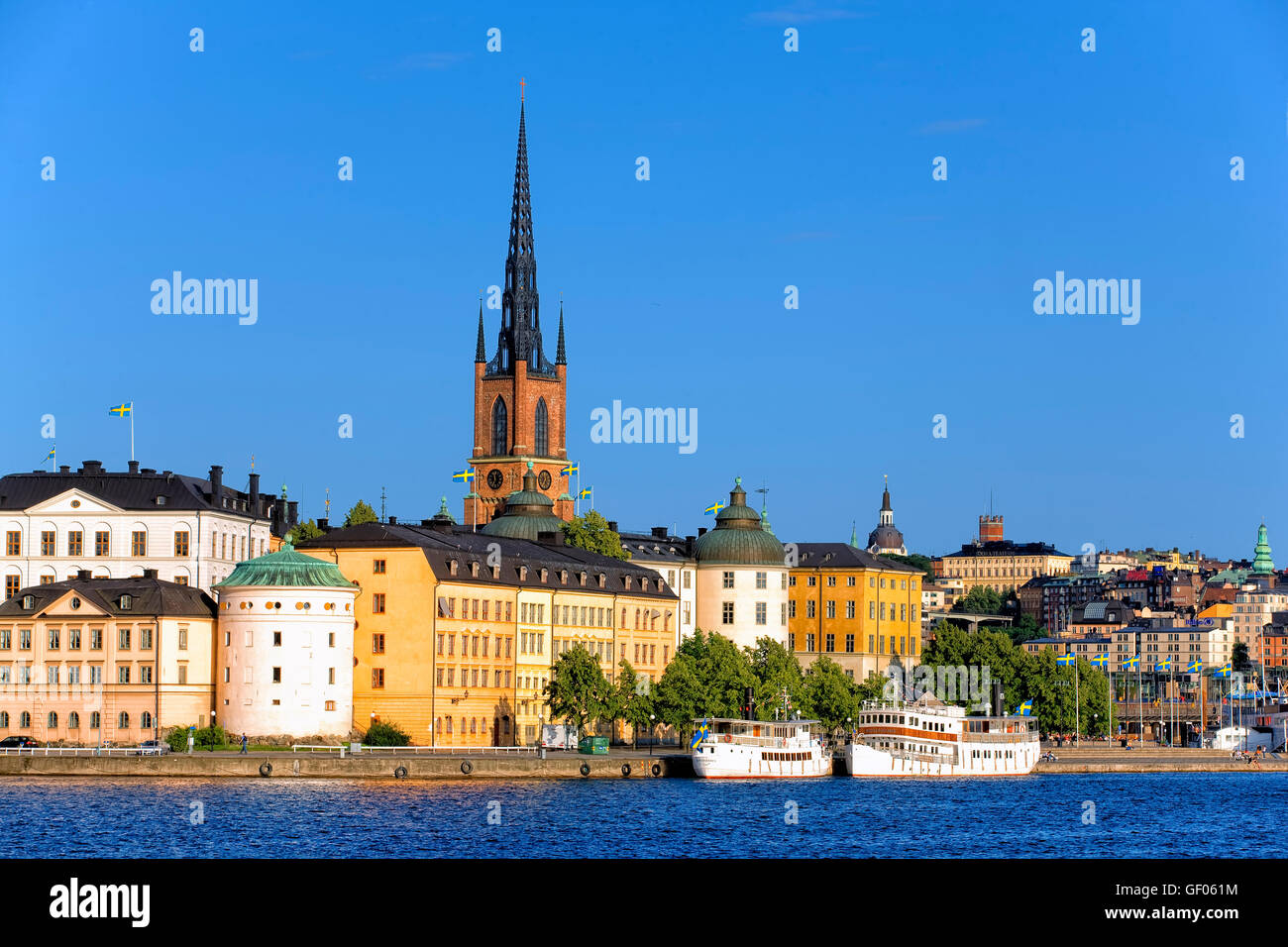 Riddarholmen in Gamla Stan, Stockholm Stockfoto