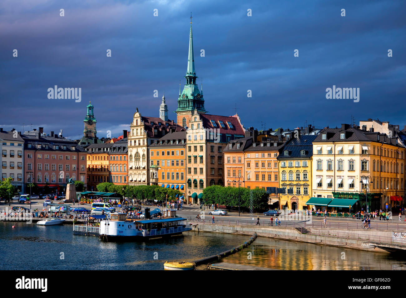 Riddarholmen in Gamla Stan, Stockholm Stockfoto