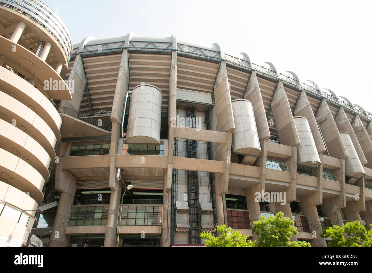 Santiago-Bernabéu-Stadion - Madrid - Spanien Stockfoto