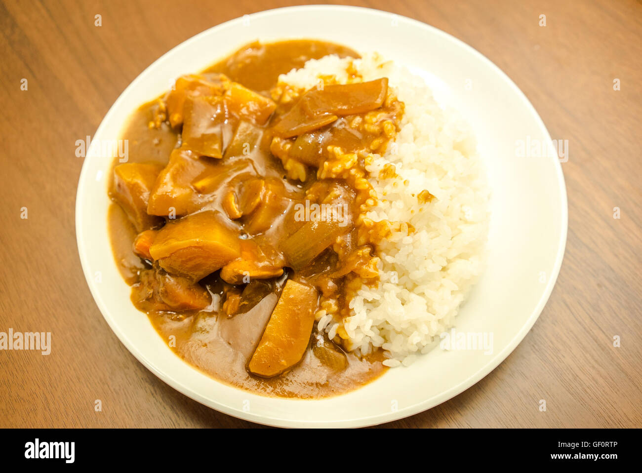 Curry-Reis Stockfoto