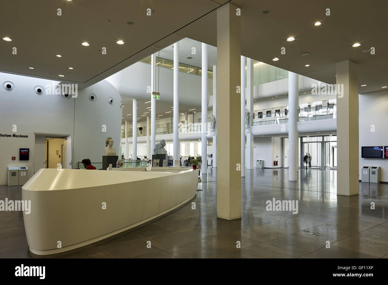 Neue Augusteum der Universität Leipzig, Deutschland Stockfoto