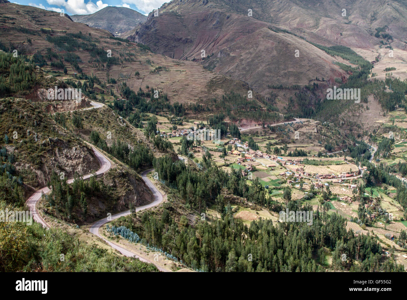Pisac, Peru Stockfoto