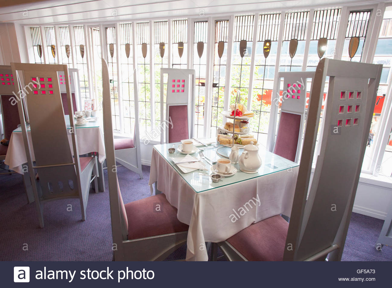 Nachmittagstee In Der Willow Tearoom Entworfen Vom Beruhmten