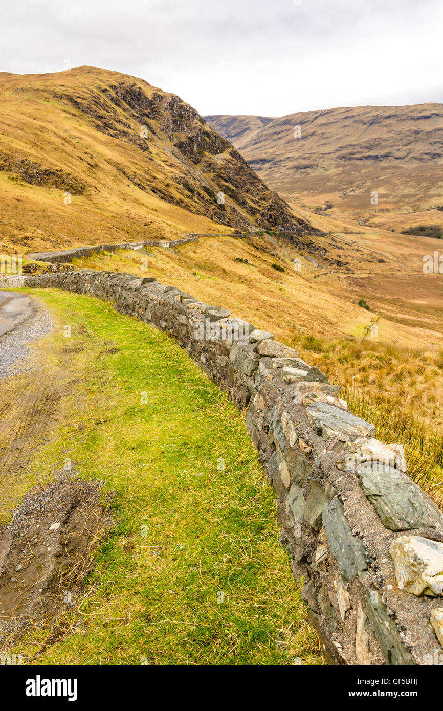 Zerklüftete Landschaft Stockfoto