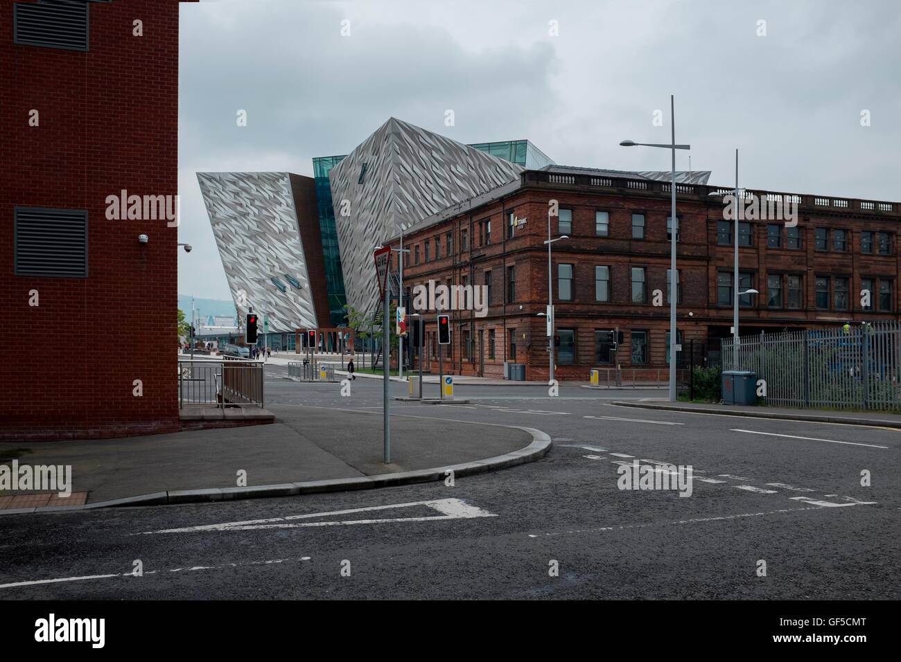 Titanic Belfast Besucherattraktion Stockfoto