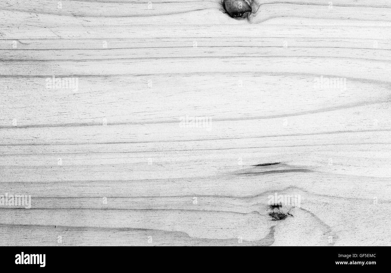 Nahaufnahme von weißem Holz Hintergrund Stockfoto