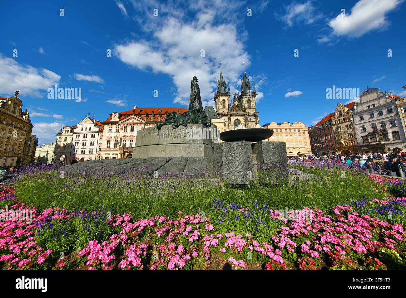 Kirche Notre-Dame vor Tyn, Altstädter Ring, Prag, Tschechische Republik Stockfoto