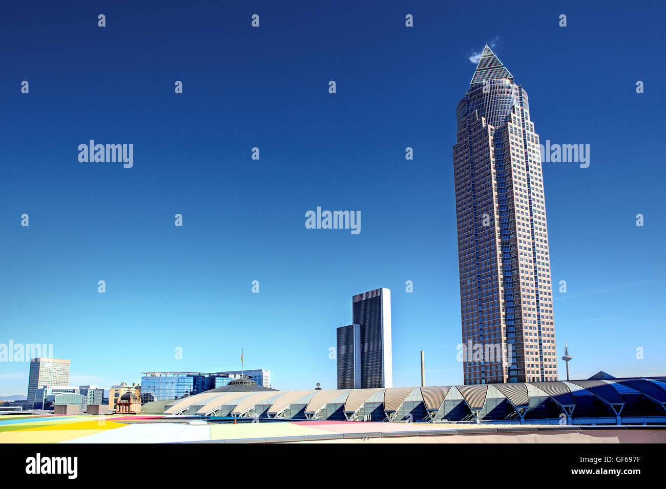 Die Stadt Frankfurt am Main, Deutschland Stockfoto