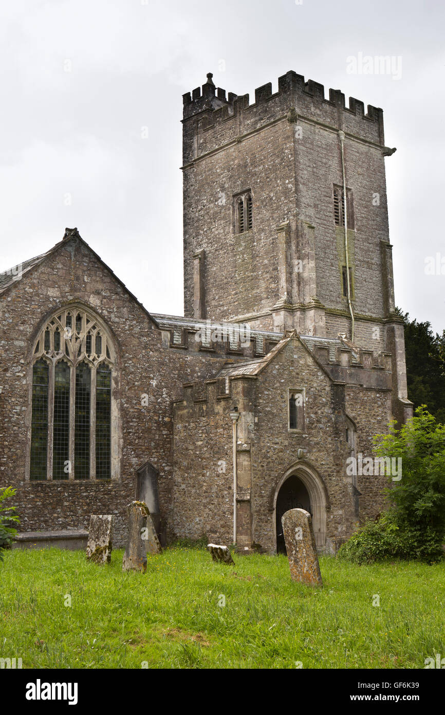 Großbritannien, England, Devon, Honiton, C15th St. Michael und alle Engel Kirche – jetzt überflüssig Stockfoto