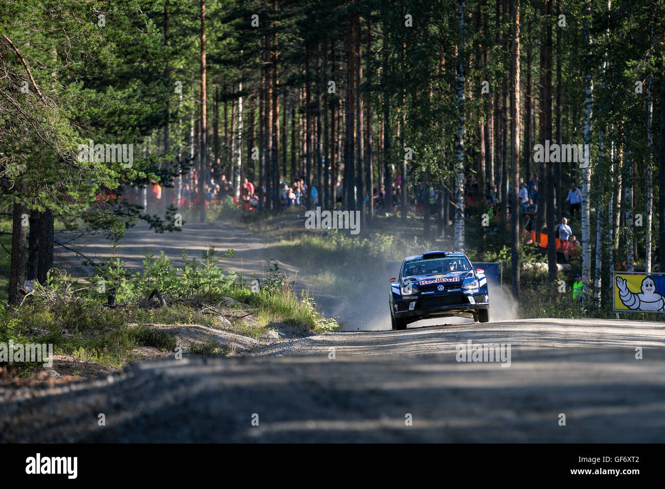 Jari-Matti Latvala, Anttila Miikka, Volkswagen Polo R WRC, Wrc, Rallye, Sport, Stockfoto
