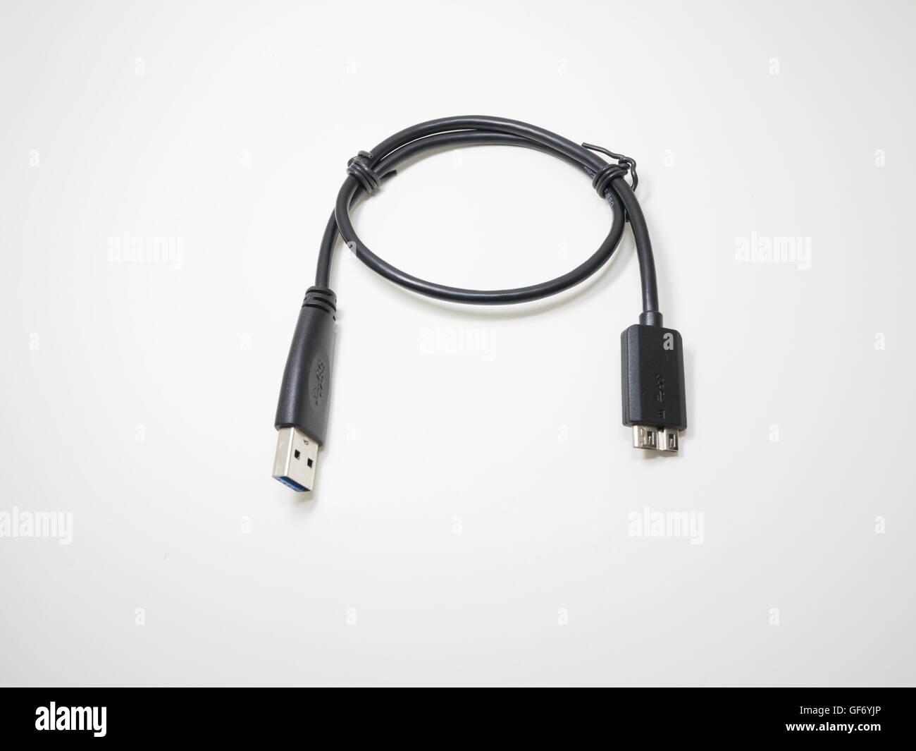 Kabel USB-Draht-Anschluss Kamera HDD externe Hardware Computer Werkzeug-Ausstattung Stockfoto