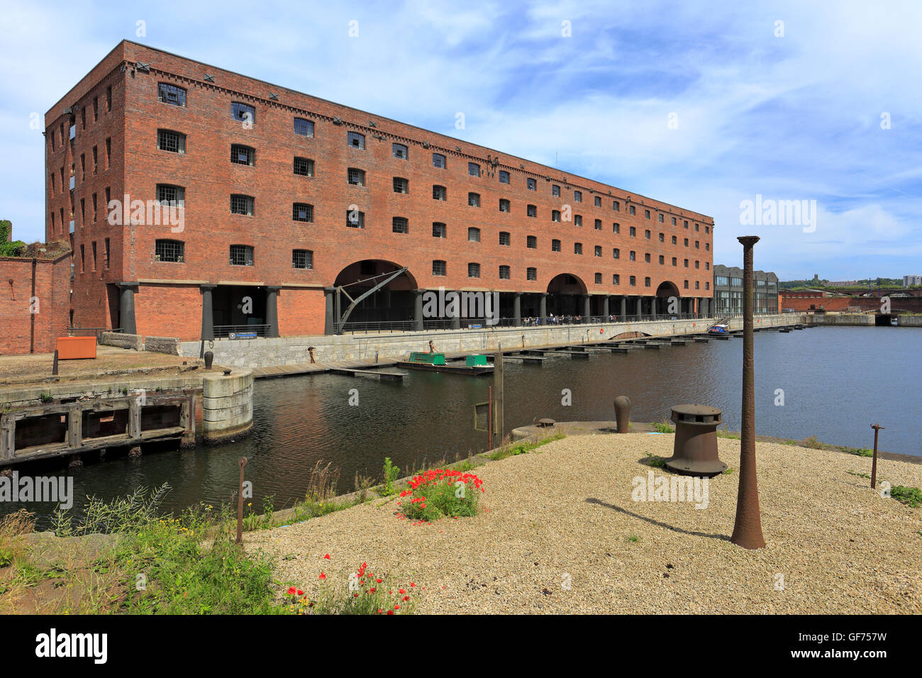 Titanic Hotel ehemaligen Rum Lager, Stanley Dock, Liverpool, Merseyside, England, UK. Stockfoto