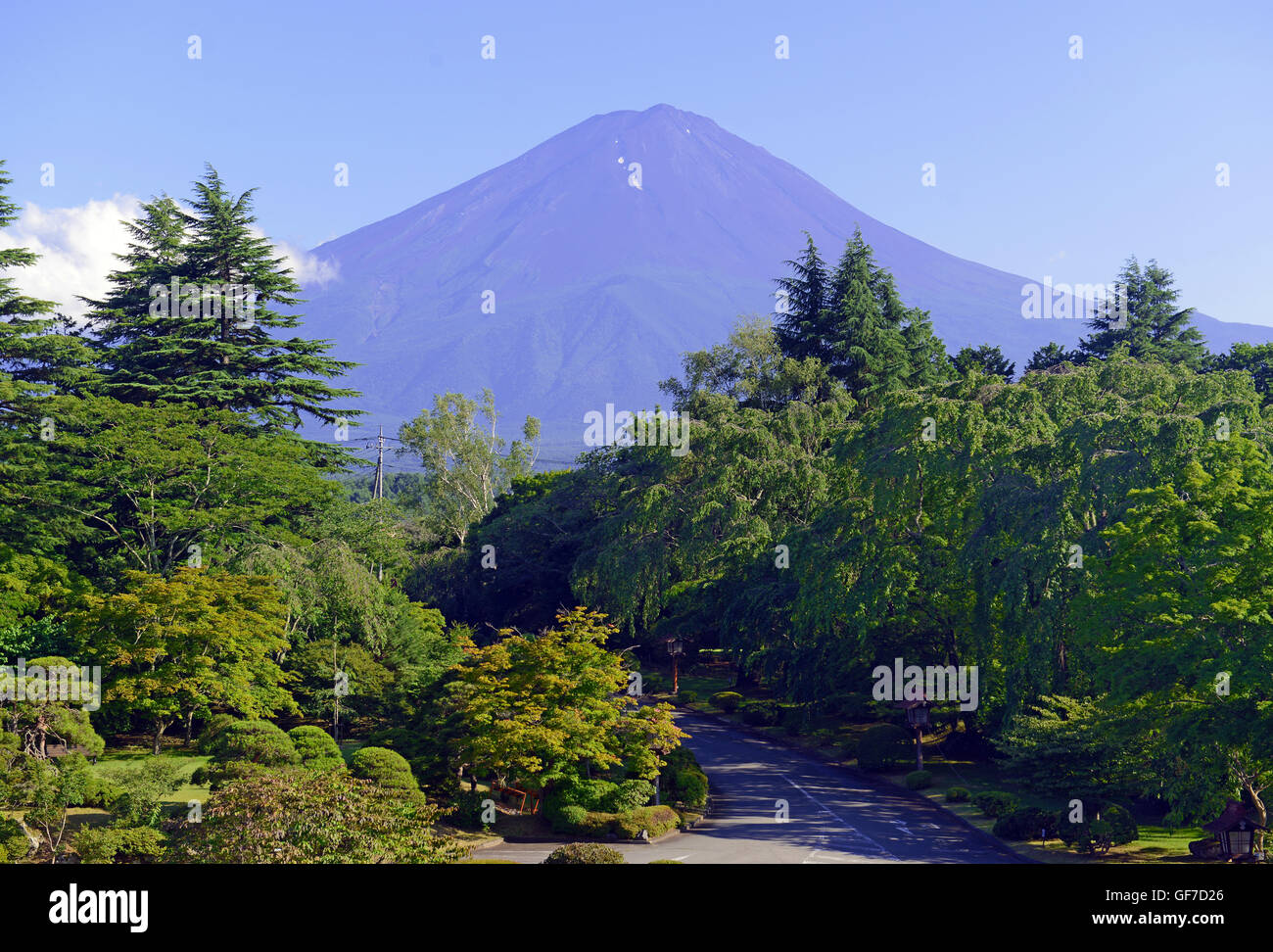 Vulkan Mount Fuji, Japan Stockfoto