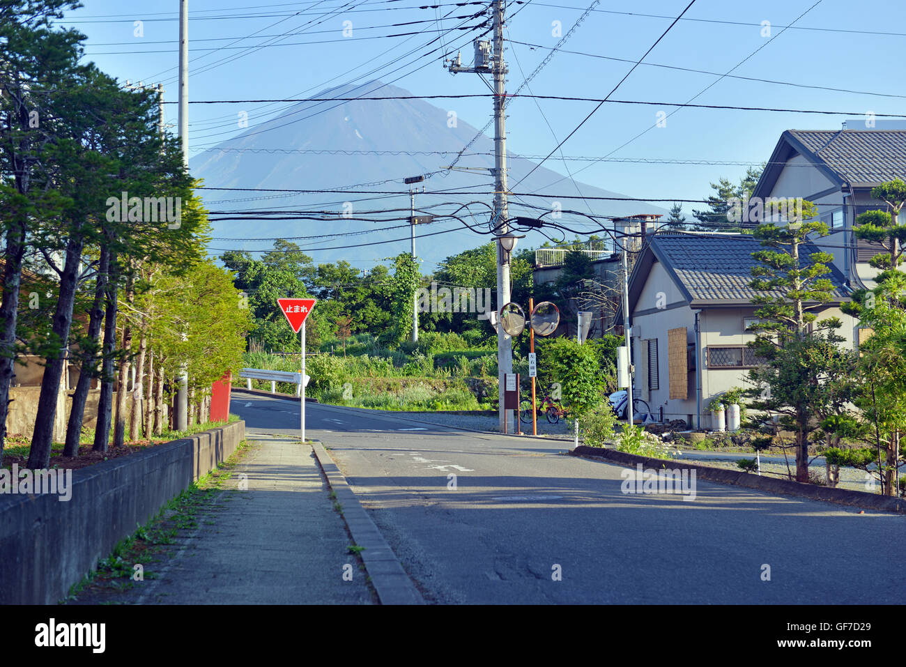 Vulkan Mount Fuji, Japan Stockfoto