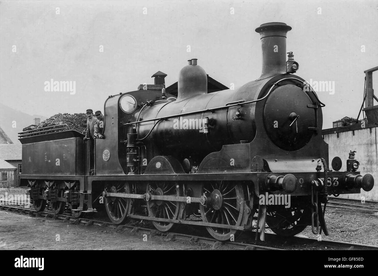 NBR J36 0-6-0 Lok No.783 Stockfoto