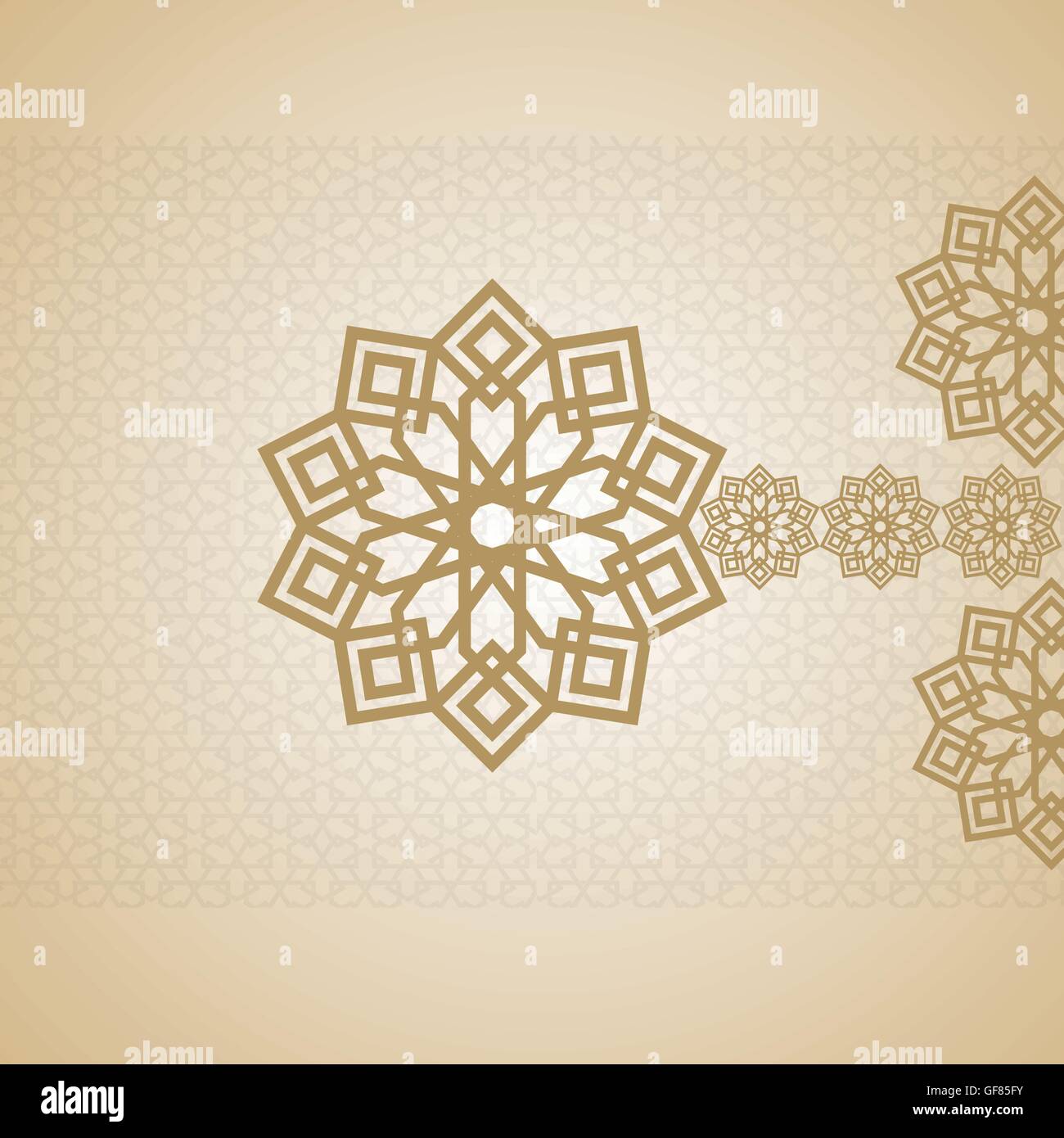 Arabische Islamische Kalligraphie Vektoren Grußkarte EID Mubarak Arabisch Kartendesign Stock Vektor