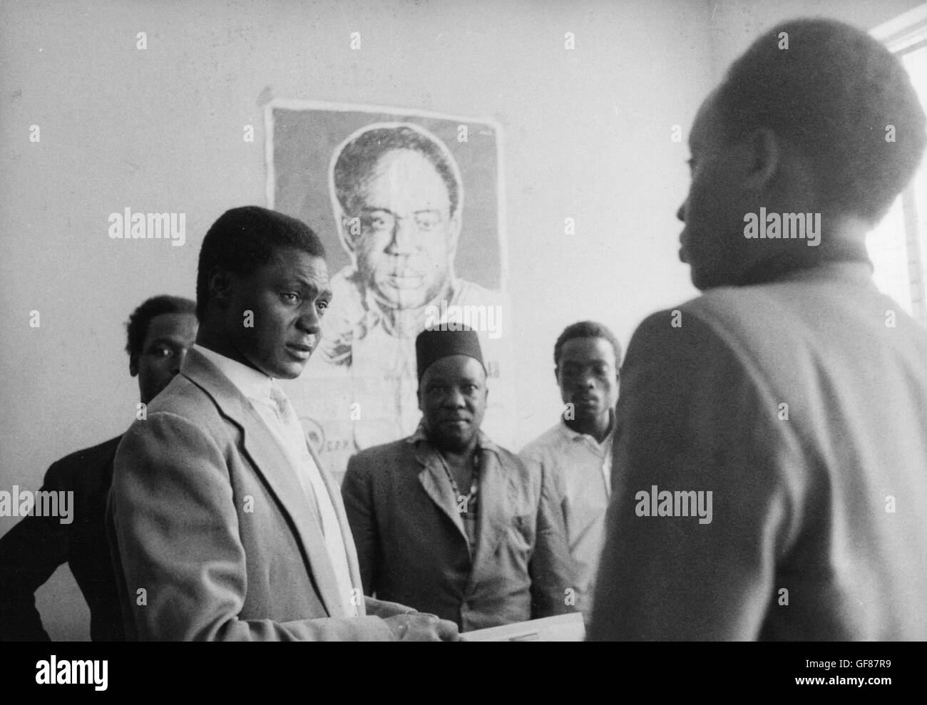 Tom Mboya, Veranstalter von der All-African Peoples' Conference von 1958 Stockfoto