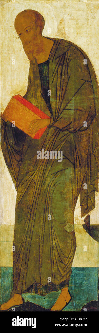 Andrei Rublev - St. Paul. Von Deisus-Tier Stockfoto