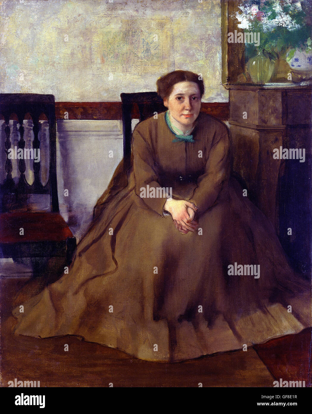 Edgar Degas - Victoria Dubourg Stockfoto