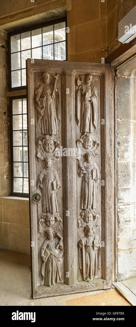 Des Apostels Tür, Berkeley Castle, Gloucestershire-1 Stockfoto