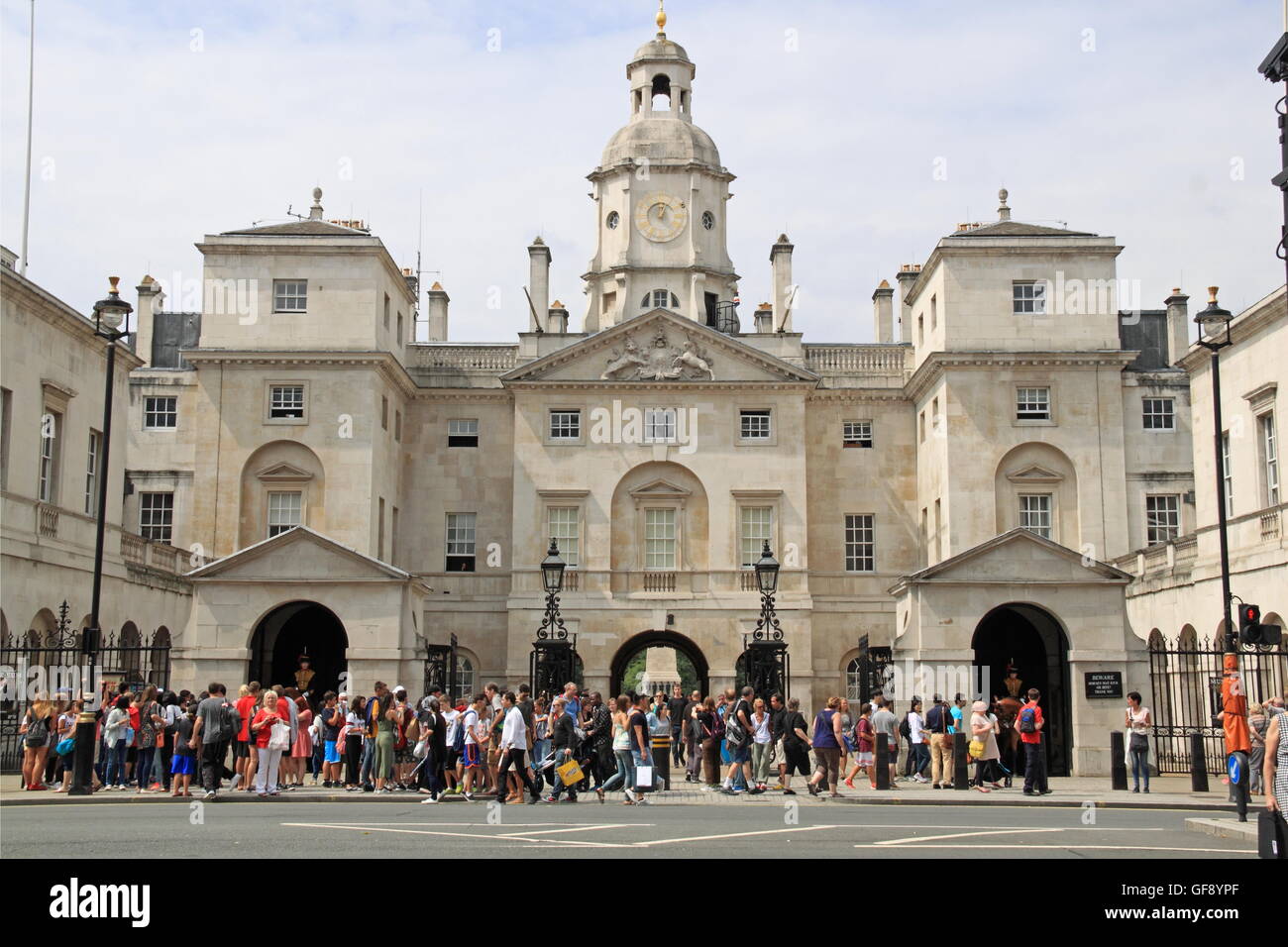 Horse Guards, Whitehall, London, England, Großbritannien, Vereinigtes Königreich, UK, Europa Stockfoto