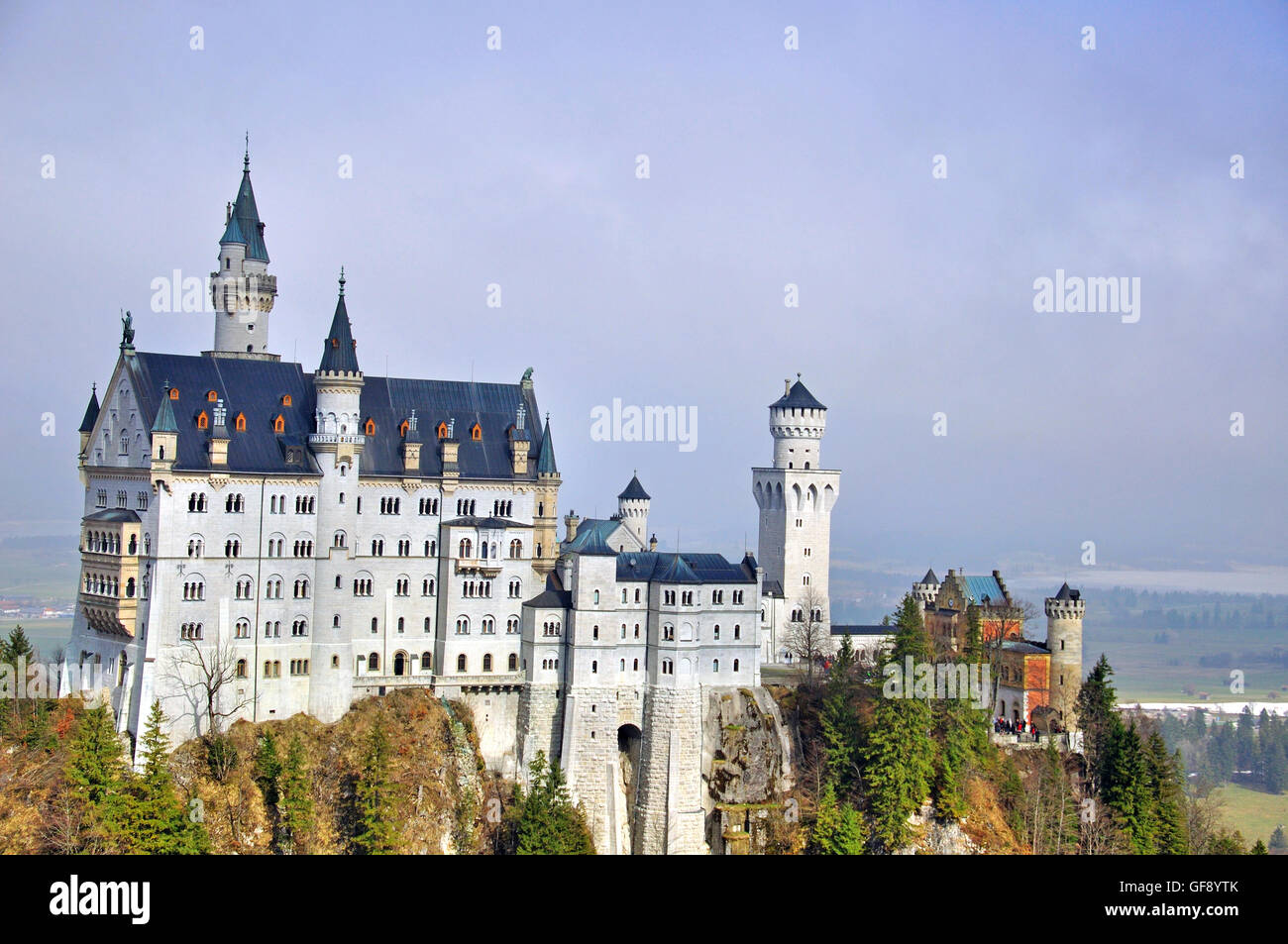 Burg in Deutschland Stockfoto