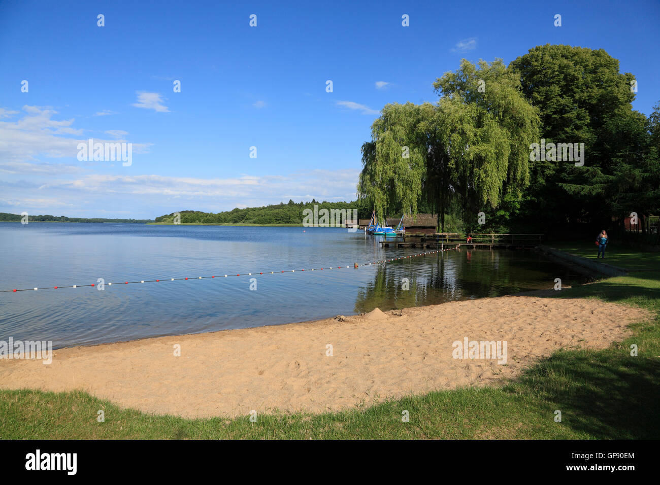 Seedorf, Strand, See Schaalsee, SchleswigHolstein, Deutschland, Europa