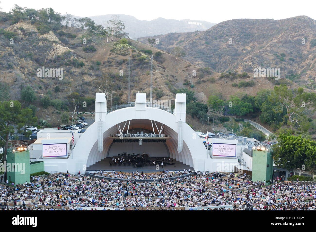 JUL 13, Los Angeles: Lange lange Musik-Show am 13. Juli 2016 in Hollywood Bowl in Los Angeles Stockfoto