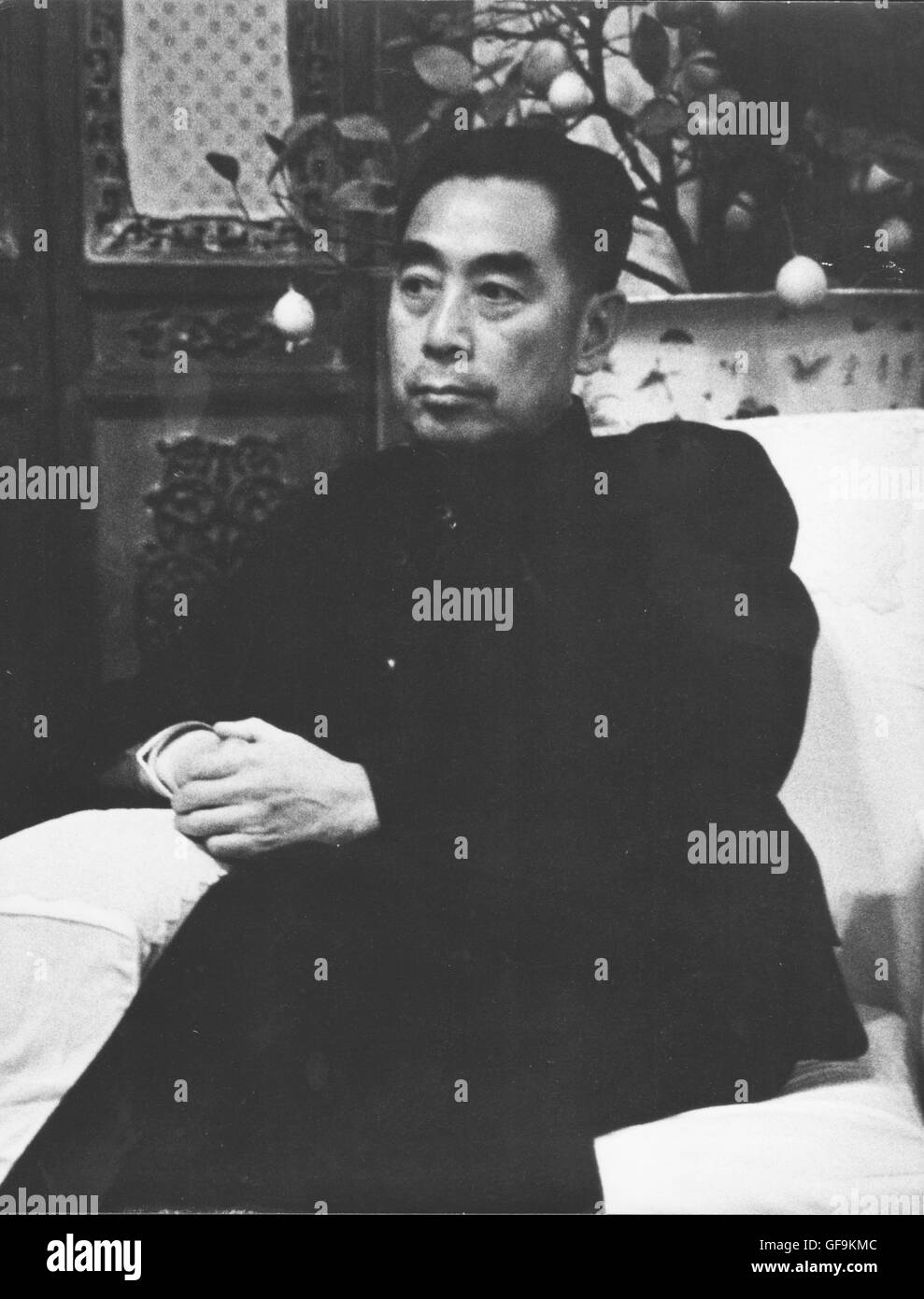 Chou EnLai, der Premiere von der Volksrepublik China, Empfang von