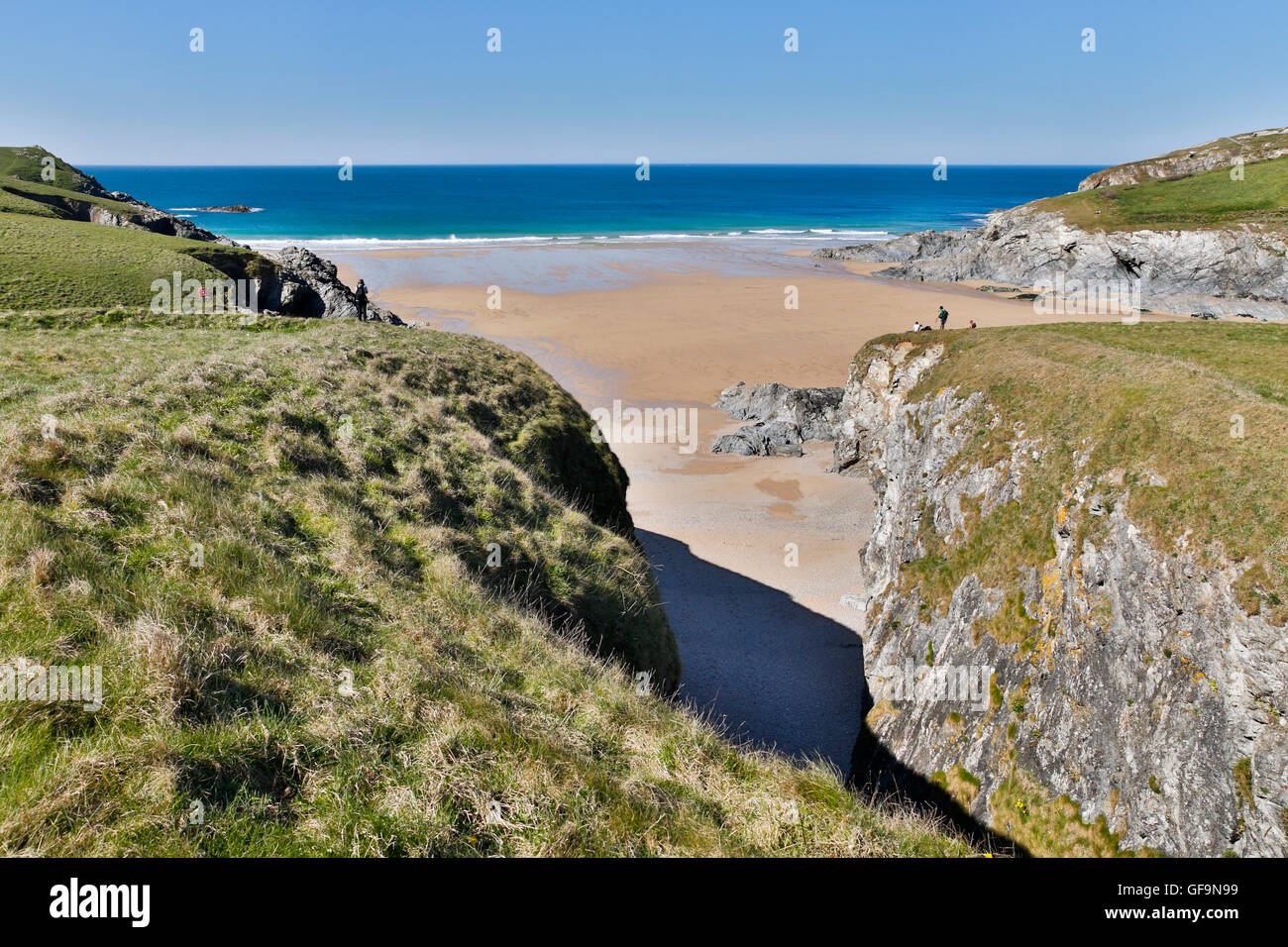 Polly Joke; Strand; Cornwall; UK Stockfoto