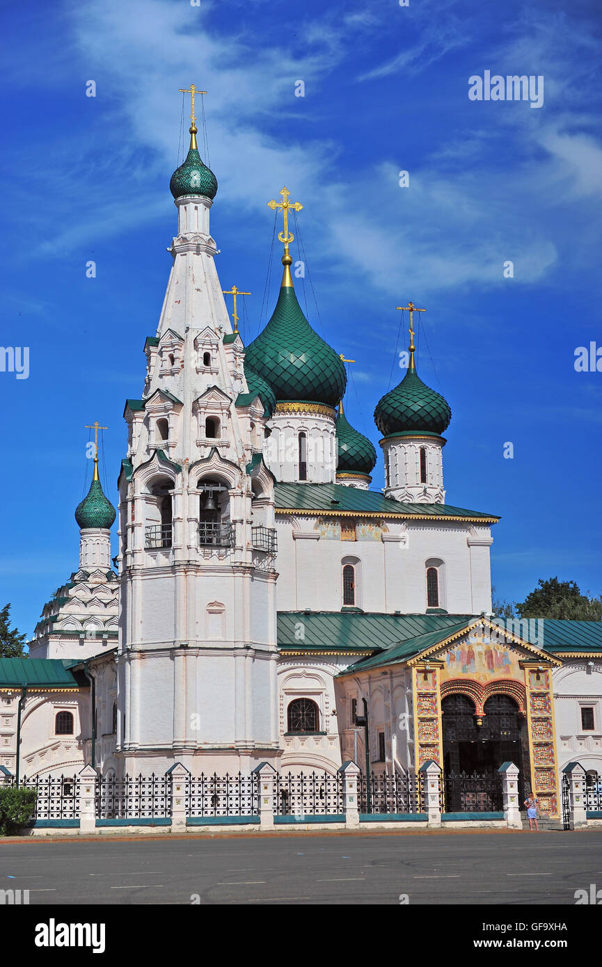 Kirche von Ilia Prorok in Jaroslawl, Russland Stockfoto