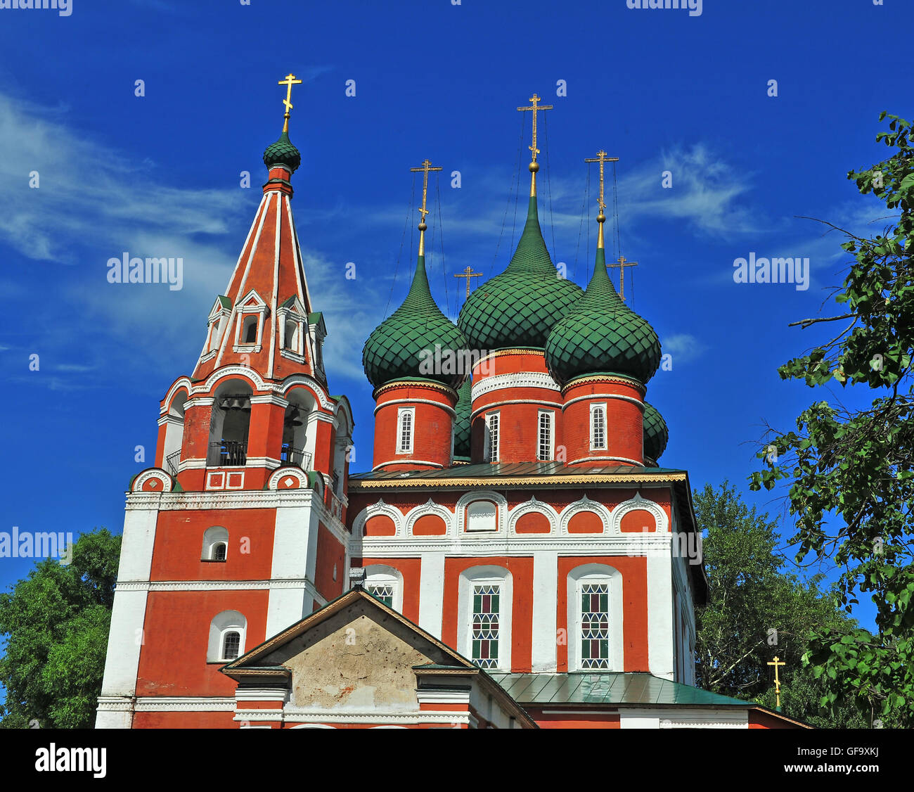 Kirche St. Michael der Erzengel in Jaroslawl, Russland Stockfotografie
