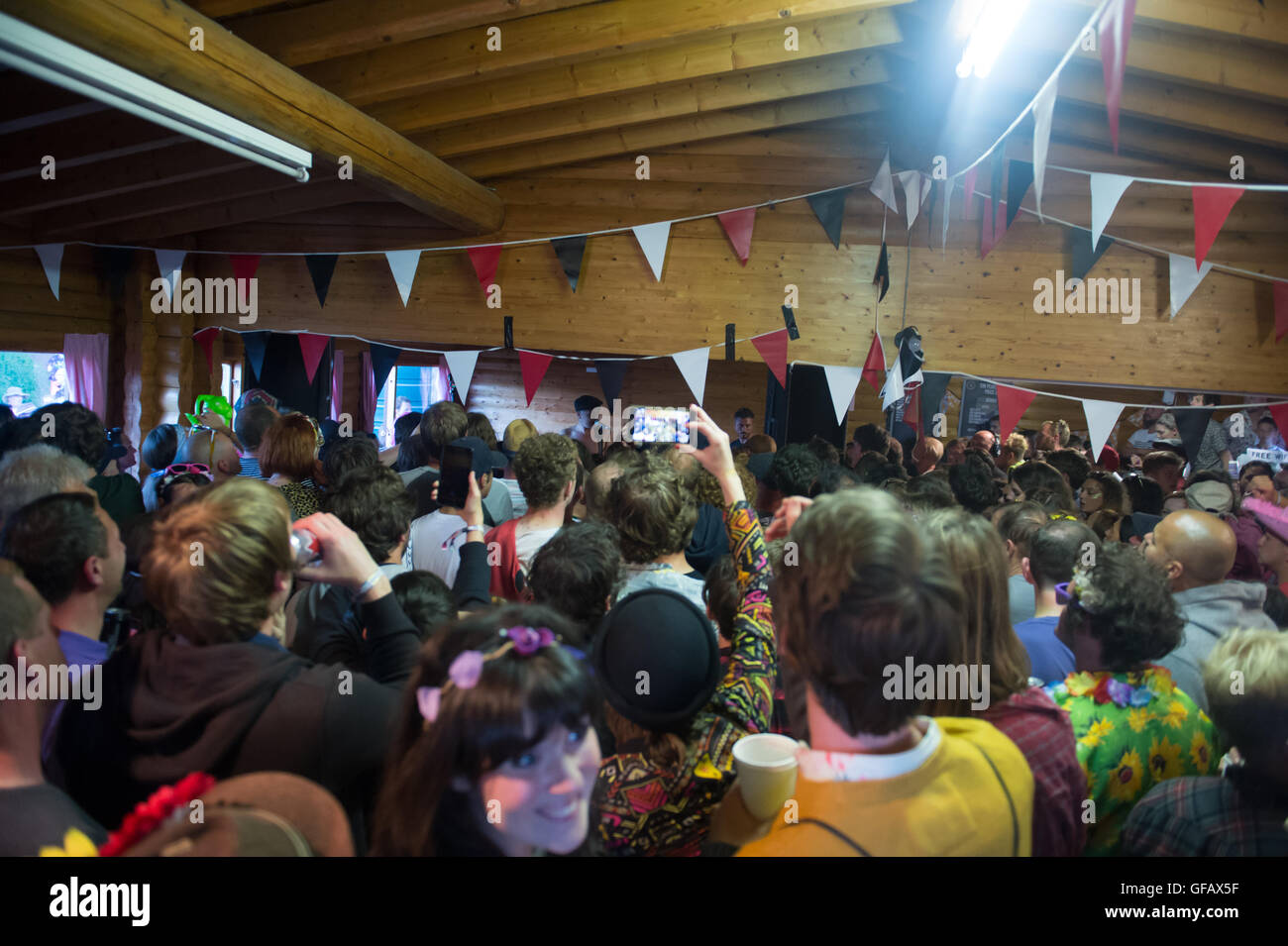 Cumbria, UK. 30. Juli 2016. Kendal Musik Festival, Cumbria, 30. Juli 2016, Pete Doherty Aufruf durchführen. Bildnachweis: PAUL WITTERICK/Alamy Live-Nachrichten Stockfoto