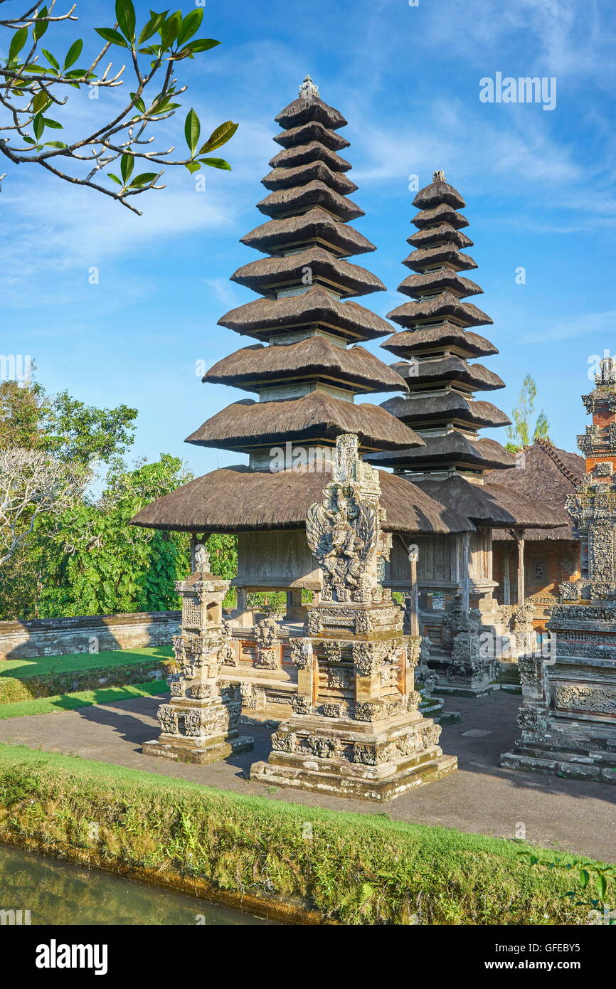 Königliche Tempel von Mengwi, Pura Taman Ayun, Bali, Indonesien Stockfoto