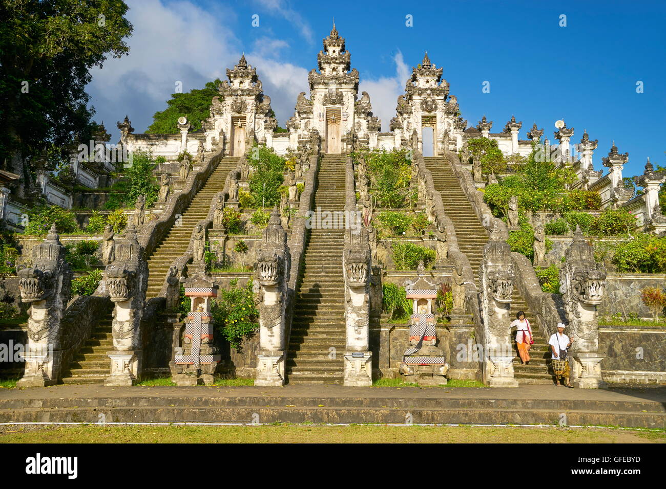 Pura Penataran Lempuyang Tempel, Bali, Indonesien Stockfoto