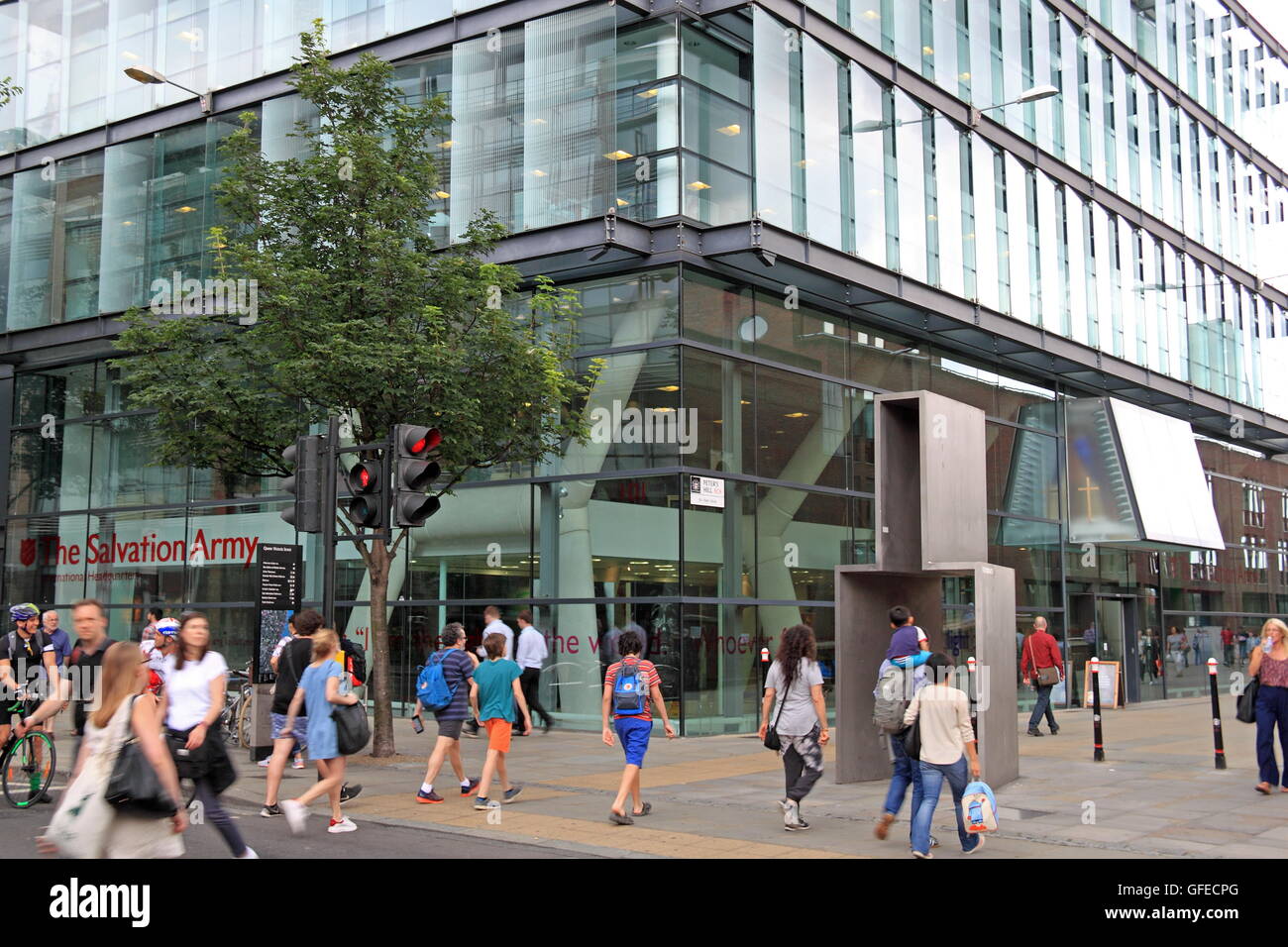 Hauptsitz der Heilsarmee, Queen Victoria Street, London, England, Großbritannien, Vereinigtes Königreich, UK, Europa Stockfoto