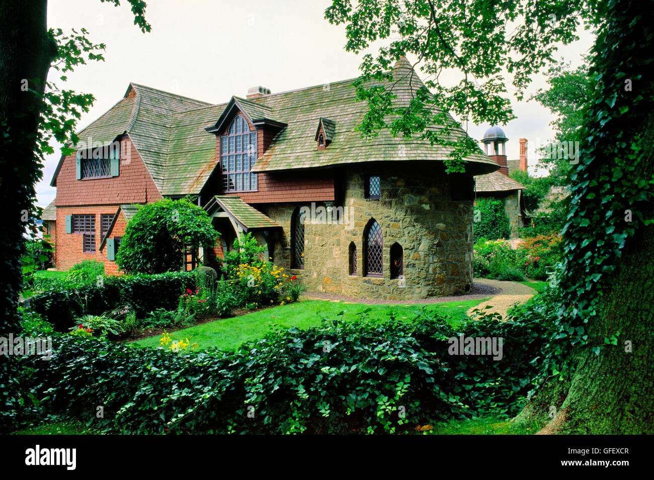 Das Sleeper-McCann-Haus bekannt als Beauport in Gloucester, Massachusetts, Neuengland, USA Stockfoto