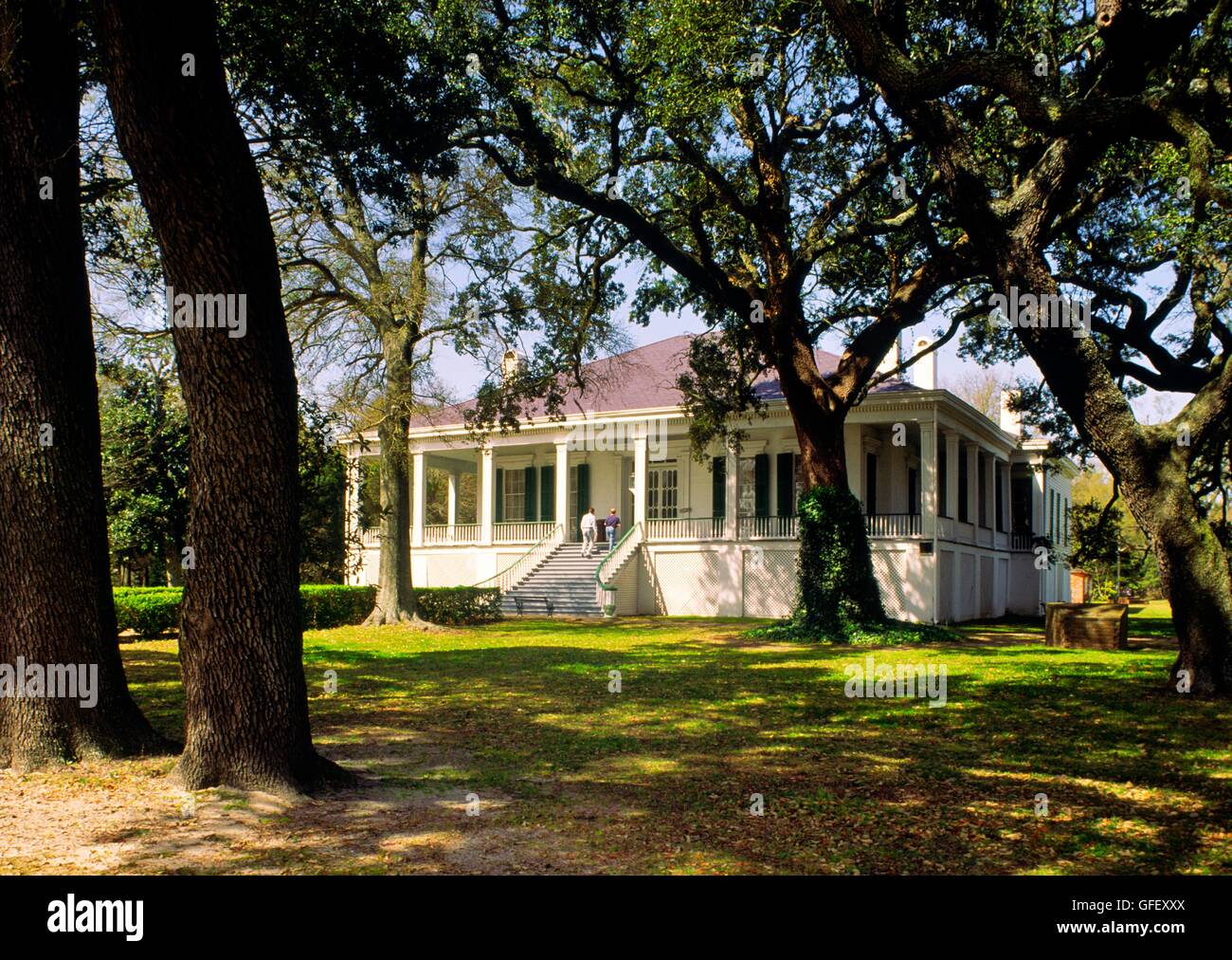 Beauvoir in der Mississippi Gulf Coast Stadt Biloxi, USA. Haus des ehemaligen Präsidenten der Konföderierten Jefferson Davis Stockfoto
