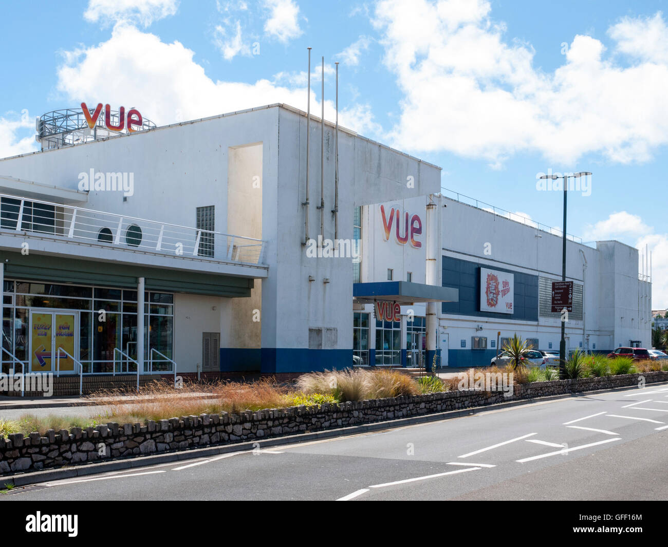 Vue Torbay (Apollo) Kino in Paignton Devon UK Stockfoto