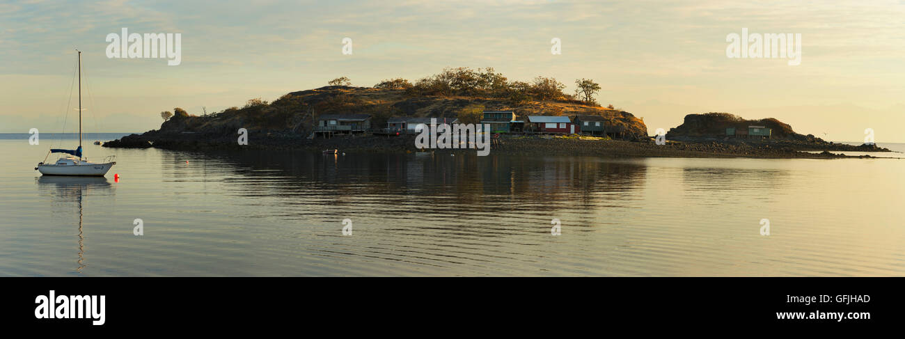 Shack Island Stockfoto