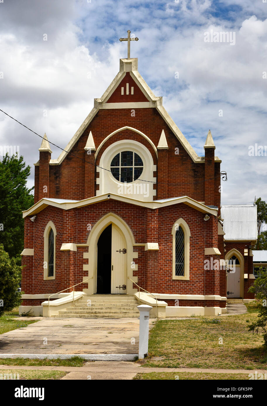 Katholische Kirche St. Patricks, Geddes Street, Warialda, Nsw, new South Wales, Australien Stockfoto